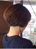 大人小顔ショート