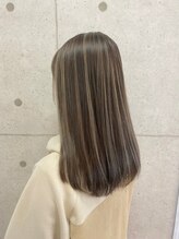 ヘア デザイン ビーチ(Hair Design Beach) 【Beach】 コントラストハイライト×髪質改善