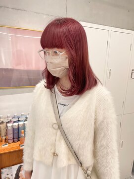 ローウェ 渋谷(Louwe) ボルドーピンク♪《misaki》