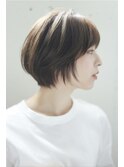 20代30代40代50代 小顔ひし形マッシュショート　【LU-CA恵比寿】
