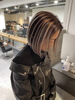 タオ 河原町(Tao) "ボブとバレイヤージュ"