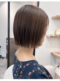 外はねミニボブ/ベージュカラー/SHEERalun新小岩店