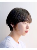 マッシュショート/ボブ/ワイドバング/イヤリングカラー/豊橋