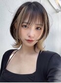 ブリーチ 名駅 韓国 ボブ 髪質改善 縮毛矯正119