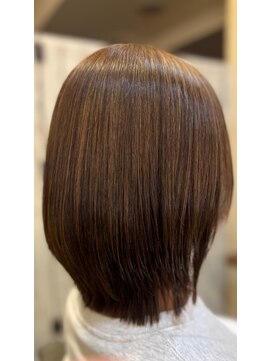 ベレッタ 枚方店(veretta.) 癖が気になる方必見☆30代/40代/50代（田村良平）/ボブ/艶髪