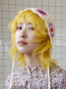 スタニング 渋谷(STUNNING.) レイヤー/ボブ/ケアブリーチ/ダブルカラー/ハイトーン【修】