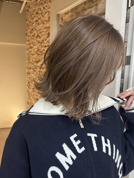 トリア(the tria) 似合わせ/レイヤーカット/グレージュ／ベージュ/髪質改善