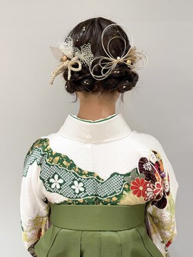 ウクク(UCUCU) 卒業式 着付け ＋ ヘアセット