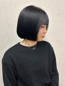 ルル(LuLu by KENJE) タッセルボブ【藤沢/本鵠沼/ヘッドスパ/白髪ぼかし/ボブ】