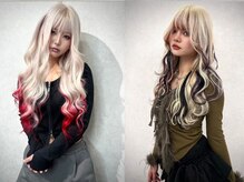 リゲルバイキング(Rigel by KING)の雰囲気（高品質エクステの羽エクステでカラーをプラスして個性派にも対応）