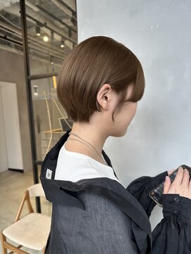 エイト ヘアサロン 渋谷本店(EIGHT) 王道◎ショート×ミルクティーベージュ