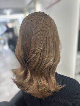 アルドーレ(Ardore) ☆ブリーチなしWカラー×ヘーゼルベージュ