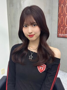 ペレ 渋谷(PELE) ミディアムヘア/暗めカラー/グランマッシュ/渋谷