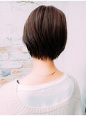 丸みフォルムショート
