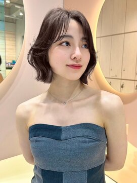 グロー 大宮(GLROW) ♭大宮/レイヤーカット/ココアブラウン/ボブカット/