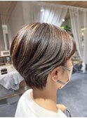 ショートハイライトスタイル