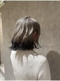 ボブ×エンドカラー