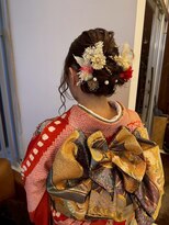 ヘアー リッツ 武豊店(Hair Ritz) 成人式ヘアセット、シニヨン