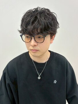 ノッツ(KNOTS) 大人の無造作パーマ【Instagram】@mens.ren.fukuoka
