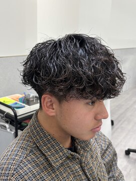 ビカムメンズヘアー 栄店(become men's hair) 女子ウケ波巻きパーマ