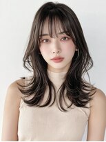 フレイムスヒュー 高崎店(FRAMES HUE)&nbsp;ウルフレイヤーハッシュカット/顔まわりレイヤー/外ハネレイヤー