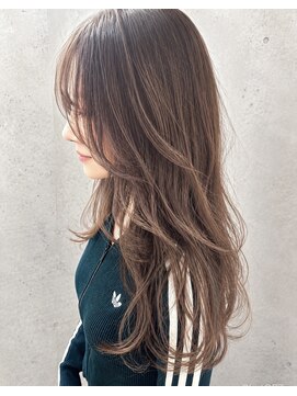 ピース バイ シータ(PEACE by CITA) 透明感ミルクティーベージュ×ロングレイヤー20代30代40代