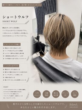 サロンワン(Salon1) ショートウルフ