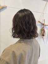 ニナル(Ninal)&nbsp;ゆるふわデジタルパーマボブ♪