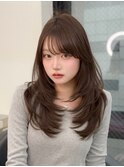表参道駅/青山/学割U24/前髪カット/顔周りカット/レイヤーカット