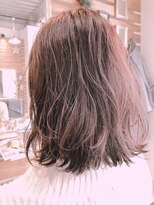 ルー(loup)&nbsp;外ハネスタイル♪パープルアッシュ/ラベンダーアッシュ/福岡