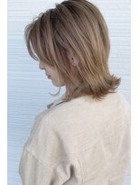 ビューティ堀出 高槻阪急店 くびれ外ハネ×大人かわいい×フェザーバング【30代/40代/50代】
