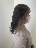 リー 京橋(Lee)&nbsp;【Lee京橋】ダークアッシュ＋インナーホワイト