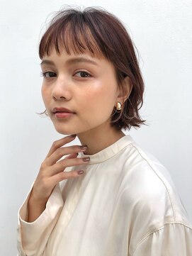 エディット トウキョウ(e.dit tokyo) 【MILK/MURIEL Misa】レイヤーボブ×バングカラー