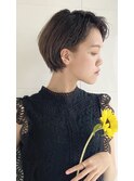 ハンサムショートアップバングアレンジ