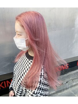 サロンドミルク 原宿(salon de MiLK) フラミンゴピンク