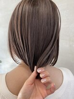 ナル(nalu.)&nbsp;ボブ/透け感カラー/ラベンダーベージュ