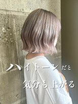 ガルボヘアー 名古屋栄店(garbo hair) #名古屋 #栄 #10代 #20代 #ホワイト #ベージュ