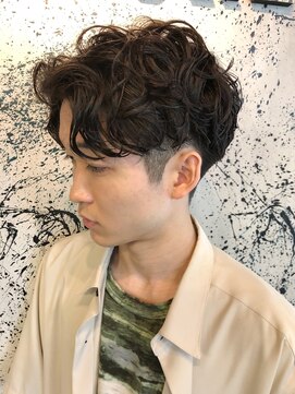 オーパスクリエ (OPUS CREER) センターパート×縦落ちウェーブパーマ！！