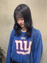 ロンドエニカ 大宮(Lond enika)&nbsp;ダークラベンダーアッシュカラー/ロング