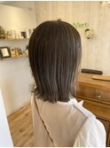 切りっぱなしボブ