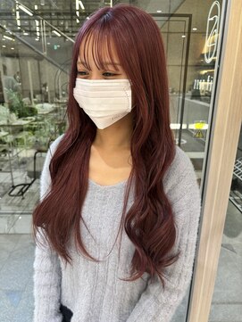 ゼスト フィーノ(ZEST fino) ブリーチ無しダブルカラー ペオニーピンク / 立川 / fino