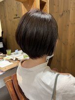 アドラーブル 駅南店(adorable)&nbsp;美髪結べるボブボブウルフミニウルフ薄めバング斜めバング