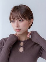 ハバナ 立川(HAVANA) 丸みショートショートボブイメチェンオリーブベージュ美髪矯正