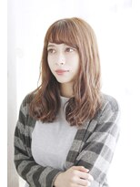 シャンティ 目白(SHANTi) Aラインのミックスカールスタイル