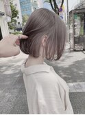 前髪/アンブレラカラー/こなれミディ/イメチェン/ウェーブパーマ
