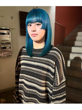 コレットヘアー ザモリオカ(Colette HAIR the MORIOKA) Turquoise blue