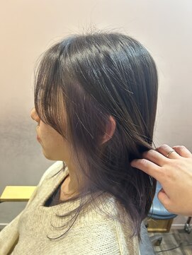 グラッシー センター北店(GLASSI) アメジストパープル＊インナーカラー