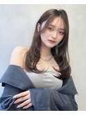 □ 韓国大宮顔周りレイヤーカットハッシュカットワンホンヘア