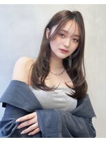 グロー 大宮(GLROW)&nbsp;□ 韓国大宮顔周りレイヤーカットハッシュカットワンホンヘア