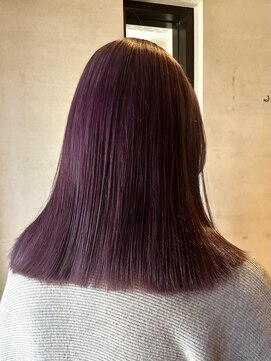 ココカラヘアー ニコ(cococara hair nico) カシス/ピンク/トリートメント/ストレート/髪質改善/暖色